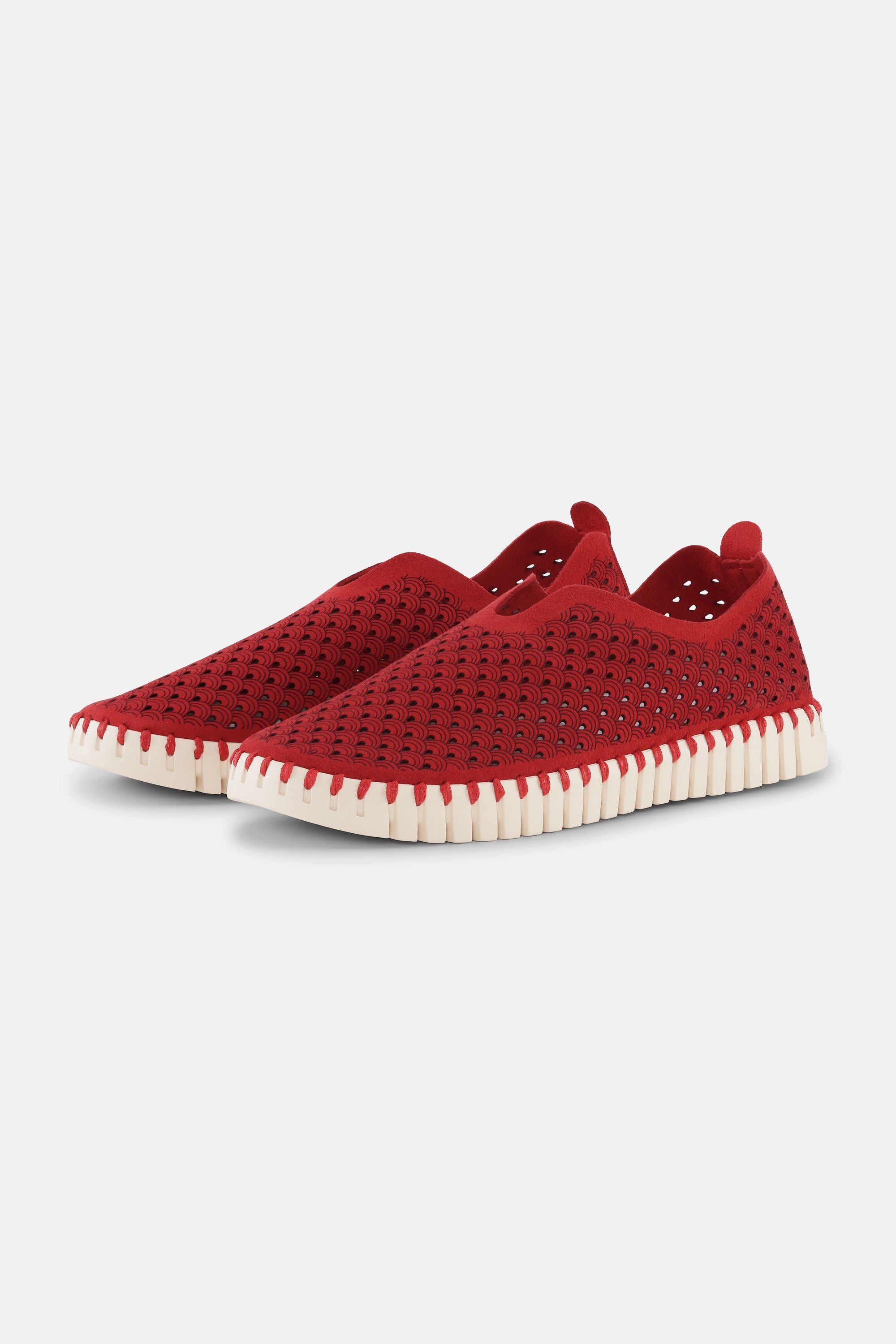 Tulip Slipper - Deep Red